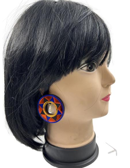 REGALAR PENDIENTES ORIGINALES, EN MADRID, MODELO: SOL DE AFRICA