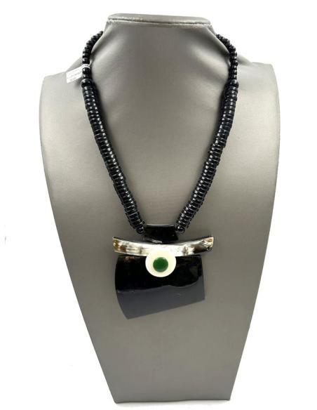 COLLARES MUJER CORTOS NEGROS PARA LUCIR TU LOOK DE DIA