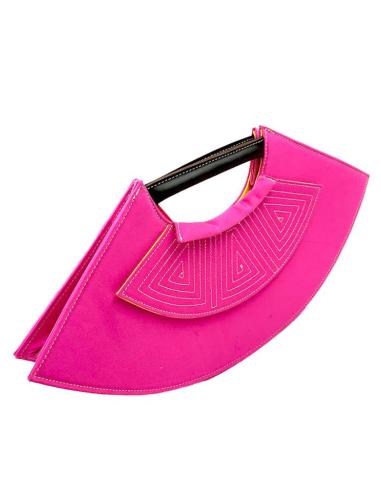 BOLSOS MUJER FUCSIAS Y AMARILLOS CAPOTE TORERO
