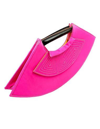 BOLSOS MUJER FUCSIAS Y AMARILLOS CAPOTE TORERO