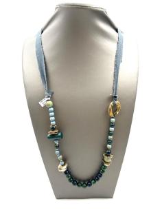 COLLARES MUJER AZULES PARA DAR A SU LOOK UN AIRE ACTUAL
