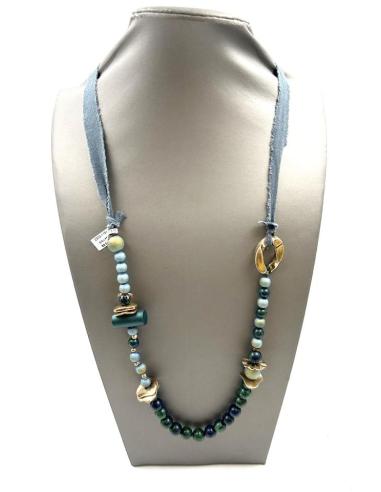 COLLARES MUJER AZULES PARA DAR A SU LOOK UN AIRE ACTUAL