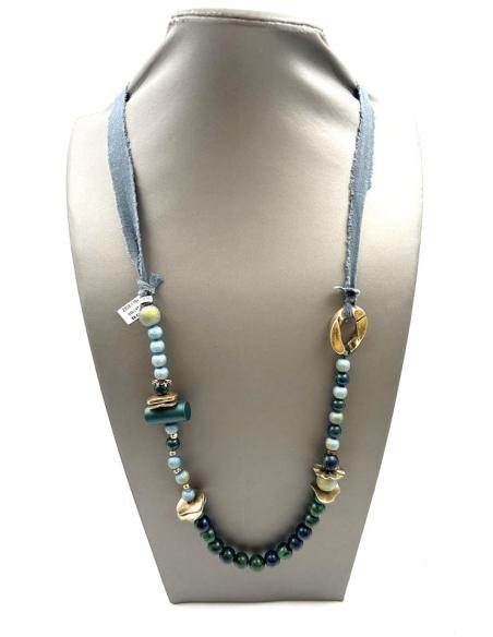COLLARES MUJER AZULES PARA DAR A SU LOOK UN AIRE ACTUAL
