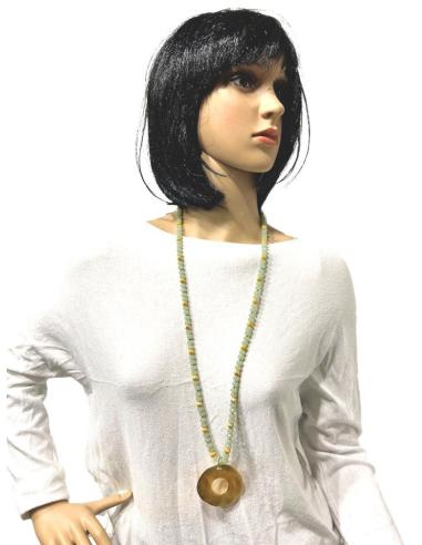 COLLARES MUJER AZULES LARGOS CON BONITOS DISEÑOS PARA ACTUALIZAR EL LOOK