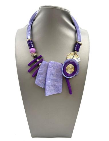 COLLARES MORADOS ORIGINALES PARA UN LOOK ACTUAL Y MODERNO