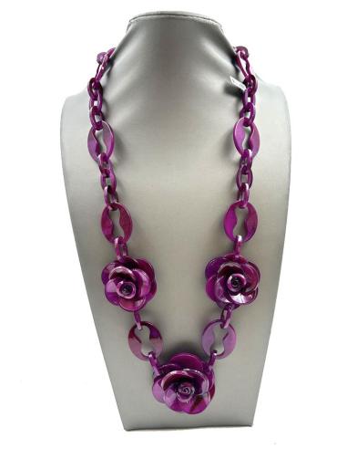 COLLARES BUGAMBILIAS PARA LUCIR TU LOOK CON UN TOQUE DE COLOR ALEGRE