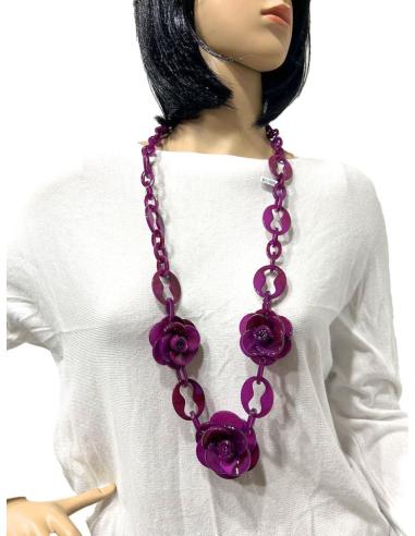 COLLARES BUGAMBILIAS PARA LUCIR TU LOOK CON UN TOQUE DE COLOR ALEGRE