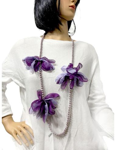 COLLARES MALVAS MUY BONITOS PARA LLEVAR LARGO O CORTO