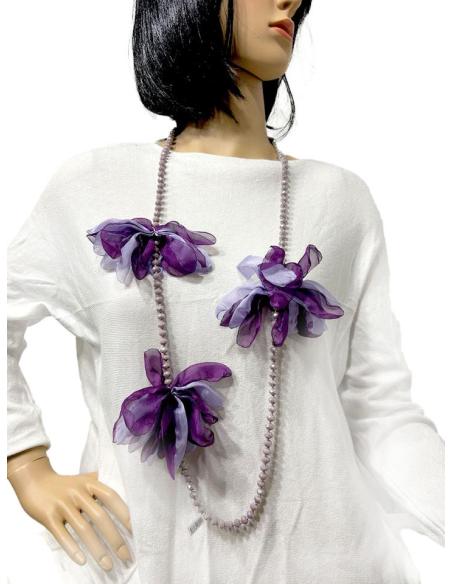COLLARES MALVAS MUY BONITOS PARA LLEVAR LARGO O CORTO