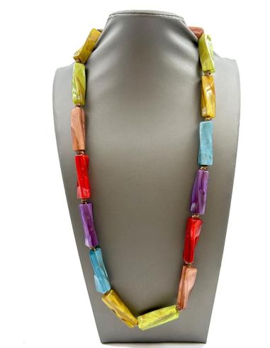 COLLARES COLORIDOS LARGOS QUE QUEDAN REALMENTE VISTOSOS