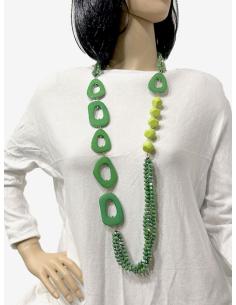 COLLARES ORIGINALES VERDES CON EL QUE MARCAN ESTILAZO 2