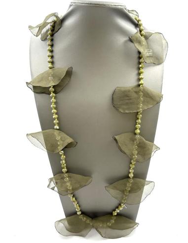 COLLARES VERDES CAZA BONITOS PARA LLEVAR LARGO O CORTO