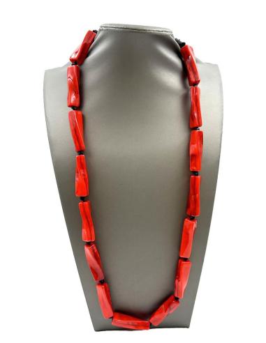 COLLARES ROJOS LARGOS QUE QUEDAN VIVEZA A CUALQUIER LOOK