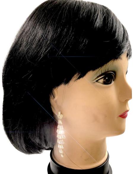 PENDIENTES DORADOS LARGOS JOYAS DE MUJER ESPECIAL BODAS DE NOCHE