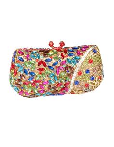 Imagen del producto BOLSOS JOYA DE FIESTA DECORADOS CON CRISTAL EN MULTICOLOR