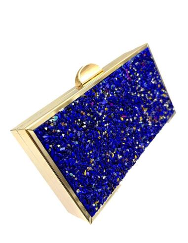 BOLSOS FIESTA AZULONES DE PEDRERIA ANACARADA EXTRA CHIC PARA BODAS