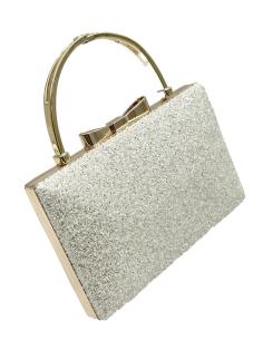 BOLSOS DE NOVIA DE BODAS BLANCOS CON ASA LADY Y LACITO COQUETO
