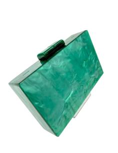 BOLSOS CAREY VERDES PARA MADRINAS E INVITADAS DE BODAS