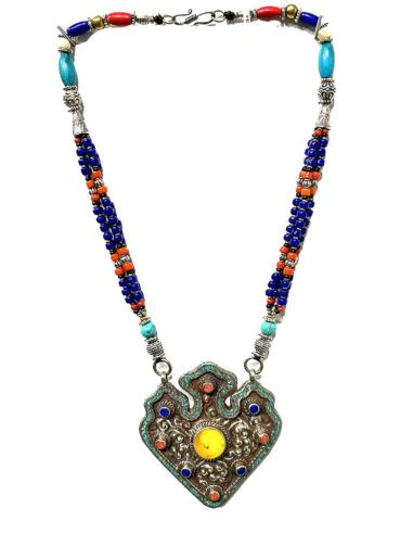 COLLARES PLATA CORTOS PARA HOMBRE MODA IBIZA