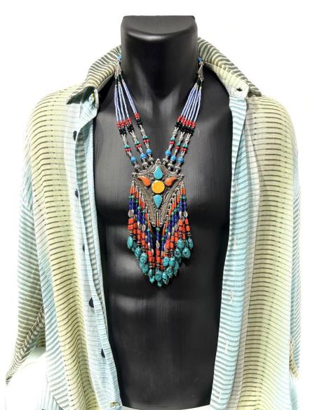 COLLARES IBIZA PARA HOMBRE Y MUJER JOYAS NEPAL