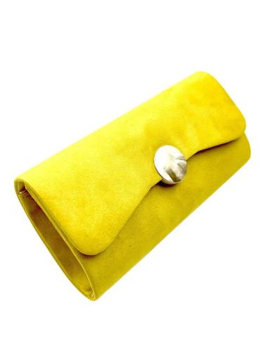 BOLSOS DE FIESTA MOSTAZAS CARTERA PARA BODAS COMUNIONES Y BAUTIZOS