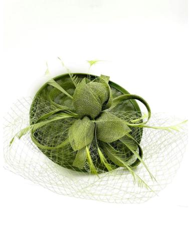 TOCADOS VERDE MUSGO PARA BODAS Y COMUNIONES