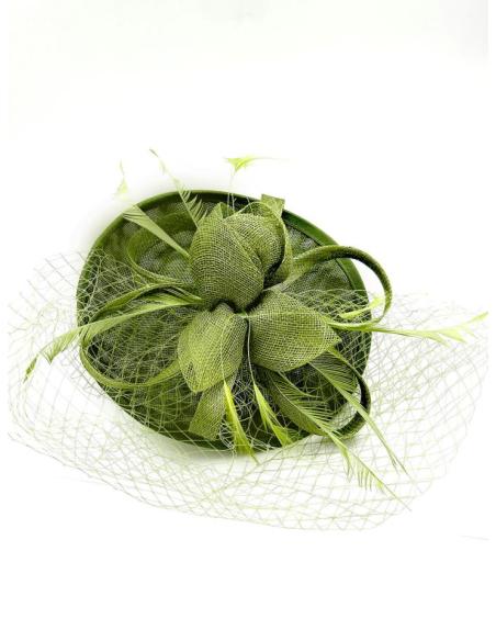 TOCADOS VERDE MUSGO PARA BODAS Y COMUNIONES