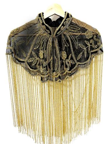 CAPAS JOYA DE FIESTA DORADAS EL LOOK IMPECABLE EN BODAS Y EVENTOS