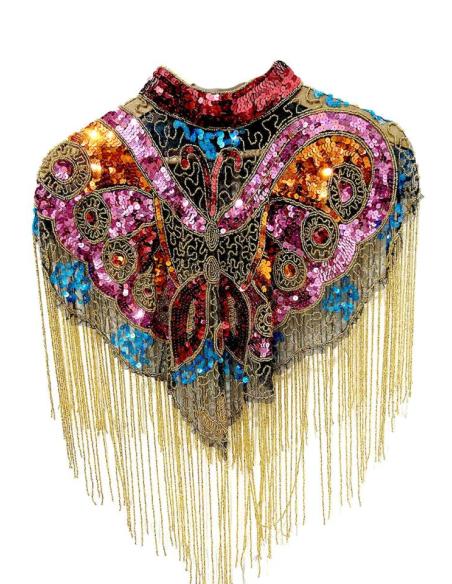 COMPLEMENTOS EXCLUSIVOS EL JARDIN DEL DESEO CAPA JOYA SOFISTICADA