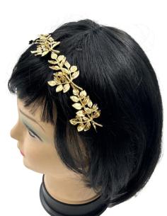 DIADEMAS DORADAS ANCHAS PARA INVITADAS DE BODAS Y EVENTOS 2