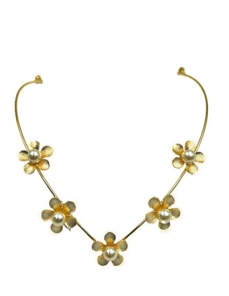 DIADEMAS DE FIESTA DORADAS CAIDA SOBRE LA FRENTE ULTIMAS TENDENCIAS