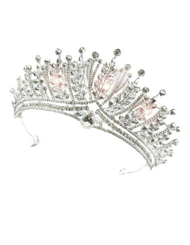 TIARAS DE BODA PARA NOVIAS CON PEDRERIA ELEGANTE DE FIESTA