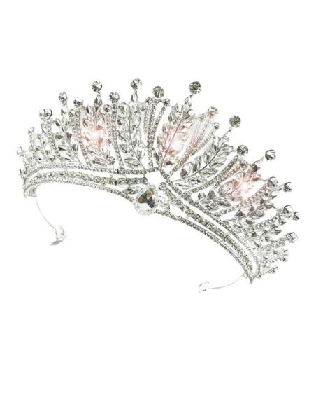 TIARAS DE BODA PARA NOVIAS CON PEDRERIA ELEGANTE DE FIESTA