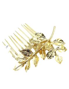 PEINETAS PEQUEÑAS DORADAS PARA BODAS Y BAUTIZOS ESPECIAL INVITADAS