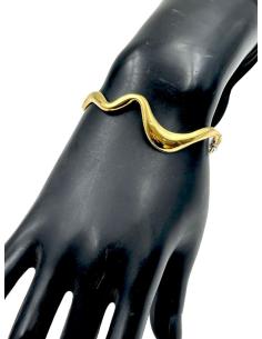 PULSERAS DORADAS ELEGANTES Y MUY ORIGINALES PARA LOOK DE DIA Y NOCHE