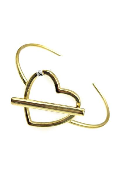 PULSERAS PARA MUJER DORADAS CON CORAZON