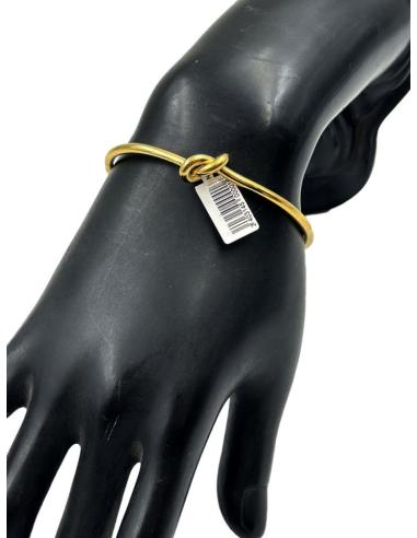 PULSERAS DORADAS CON NUDO DISEÑO ACTUAL