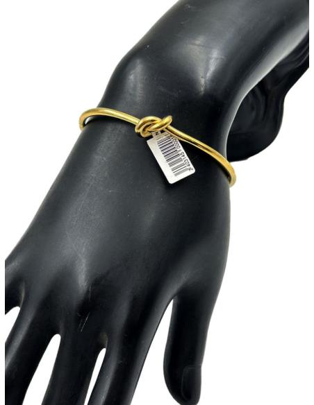 PULSERAS DORADAS CON NUDO DISEÑO ACTUAL