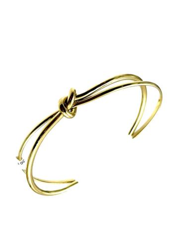 PULSERAS ONLINE DORADAS PARA MUJER CON NUDO