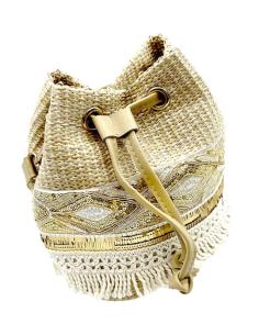 BOLSOS BEIGE TOSTADO TIPO RAFIA ESTILO IBIZA