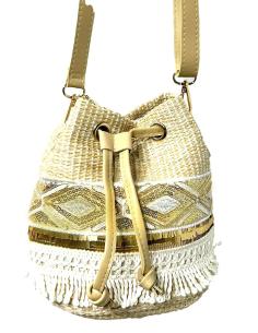 BOLSOS BEIGE TOSTADO TIPO RAFIA ESTILO IBIZA 2