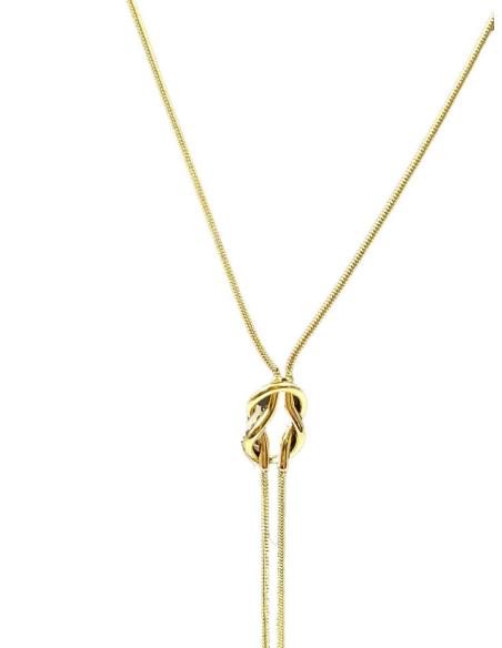 COLLARES DORADOS DE MODA DISEÑO ORIGINAL