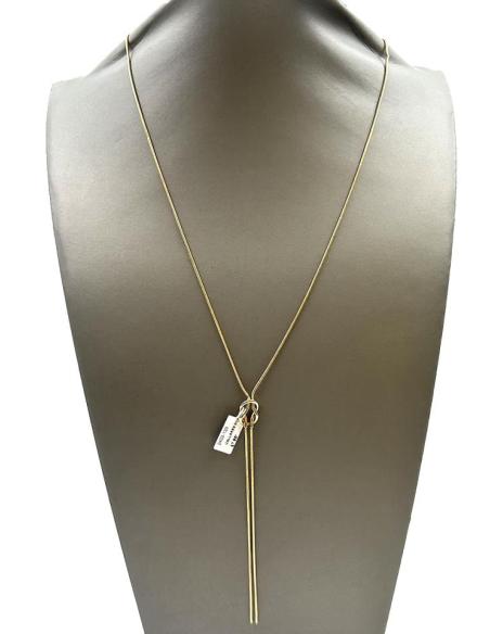 COLLARES DORADOS DE MODA DISEÑO ORIGINAL