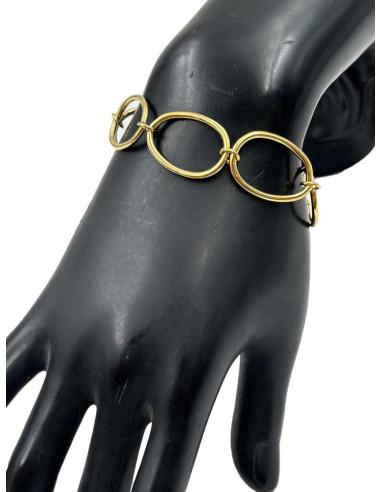 PULSERAS ONLINE DORADAS DE BONITO ESLABON DE MODA