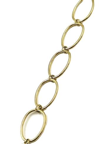 PULSERAS ONLINE DORADAS DE BONITO ESLABON DE MODA