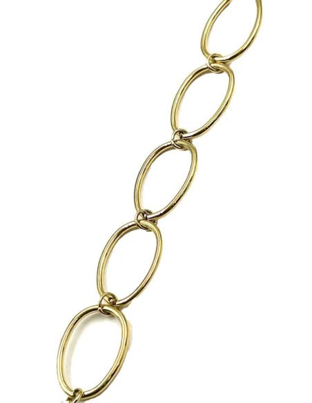 PULSERAS ONLINE DORADAS DE BONITO ESLABON DE MODA