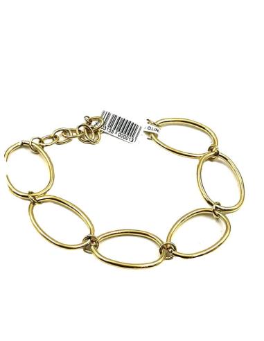 PULSERAS ONLINE DORADAS DE BONITO ESLABON DE MODA
