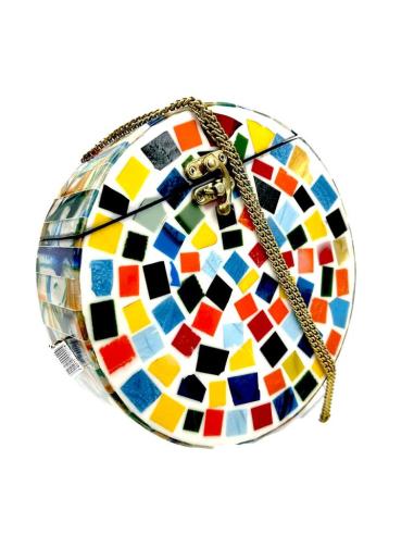 BOLSOS ORIGINALES PARA BODAS COFRE MULTICOLOR MUY BONITO