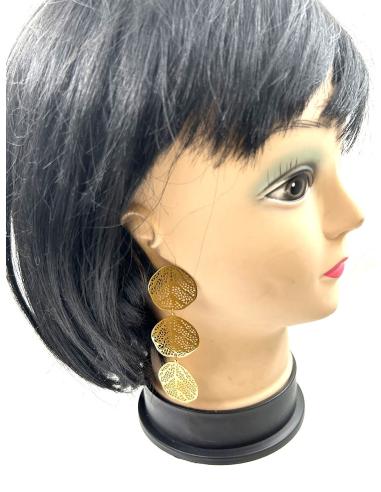 PENDIENTES DE FIESTA LARGOS DORADOS...