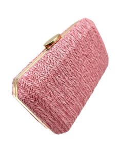 BOLSOS CORAL PASTEL DE RAFIA IDEAL BODAS Y FIESTA EN VERANO PLAYA Y CAMPO